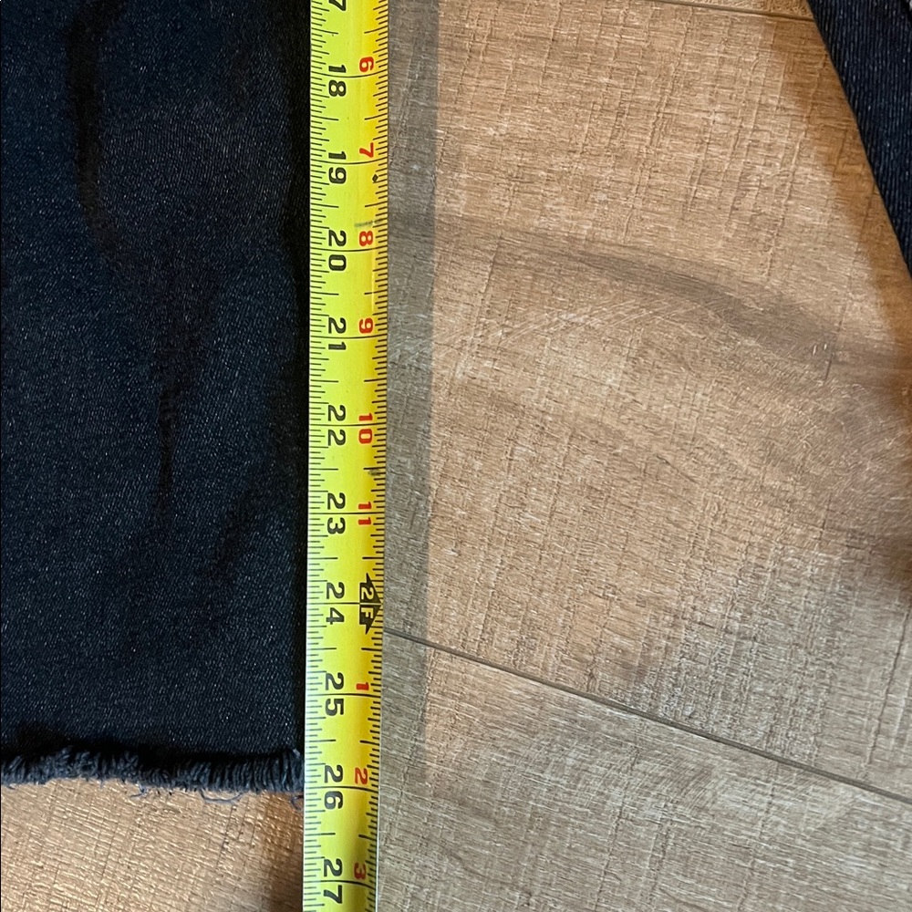 Re/Done Charcoal Denim Jeans 26 - Picture 5 of 6